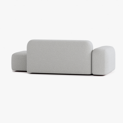 Max Sofa, Composition A12, 3 Seats, Left Armrest, Upholstery E7