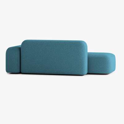 Max Sofa, Composition A12, 3 Seats, Right Armrest, Upholstery E14