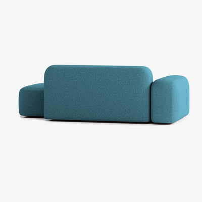 Max Sofa, Composition A12, 3 Seats, Left Armrest, Upholstery E14