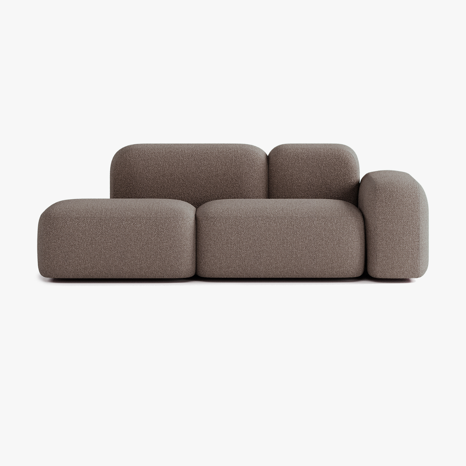Max Sofa, Composition A19, 2 Seater, Right Armrest, E5 Upholstery