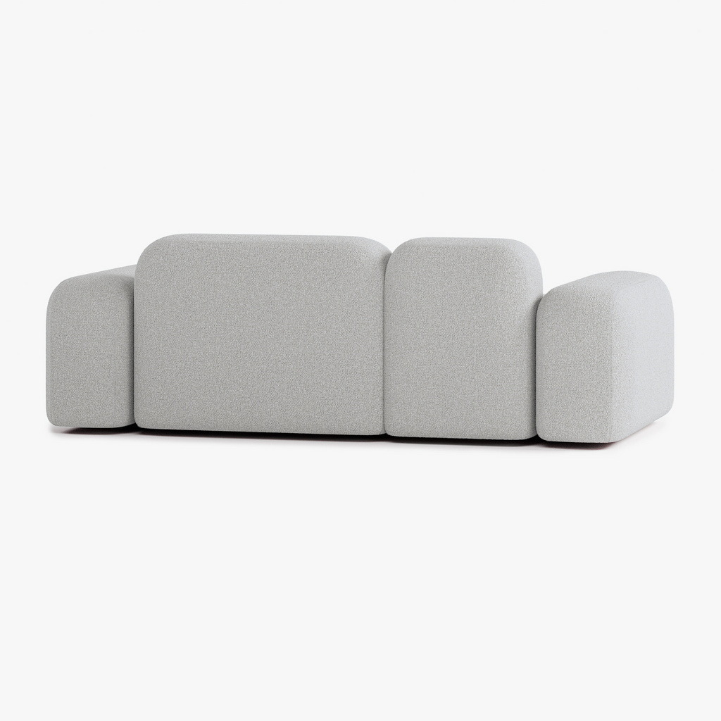Max Sofa, Composition A20, 2 Seats, Left Chaise, Upholstery E7