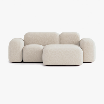 Max Sofa, Composition A20, 2 Seats, Right Chaise, Upholstery E2