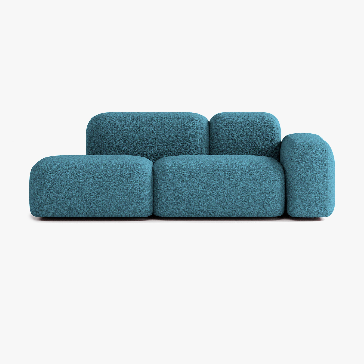 Max Sofa, Composition A19, 2 Seater, Right Armrest, E14 Upholstery