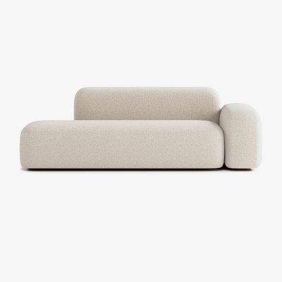 Max Sofa, Composition A12, 3 Seats, Right Armrest, Upholstery E2