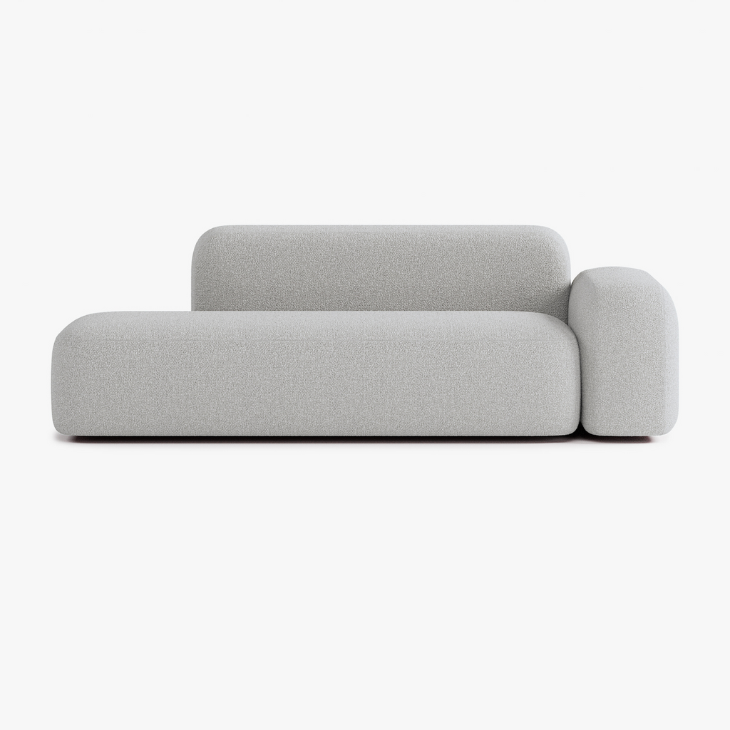 Max Sofa, Composition A12, 3 Seats, Right Armrest, Upholstery E7