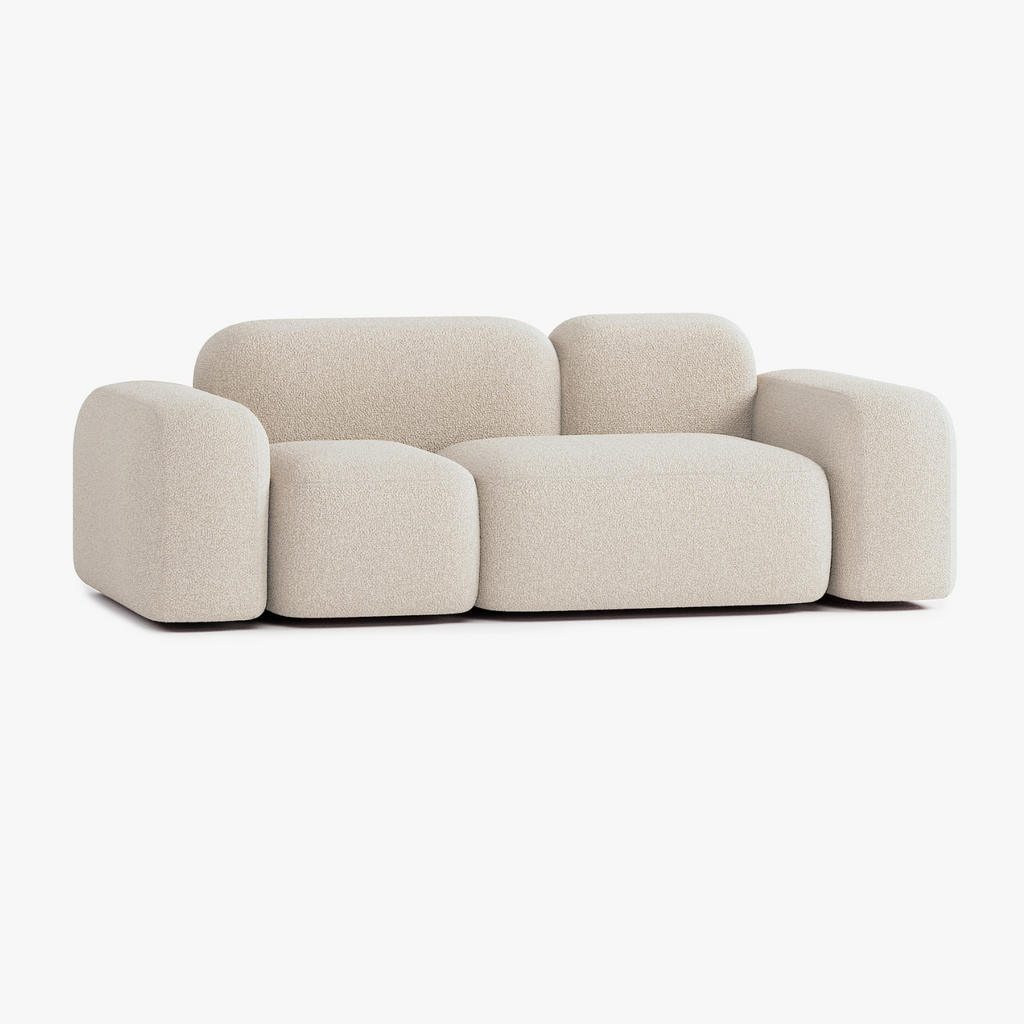 Max Sofa, Composition A11, 2 Seats, Upholstery E2
