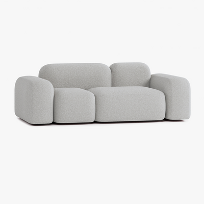 Max Sofa, Composition A11, 2 Seats, Upholstery E7
