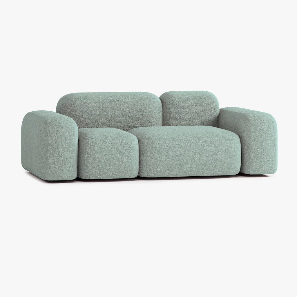 Max Sofa, Composition A11, 2 Seats, Upholstery E13