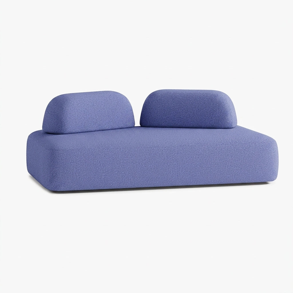 Divano Dan, Outdoor, Composizione D1, 4 Posti, Rivestimento BL261