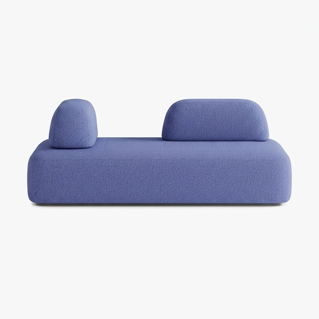Divano Dan, Outdoor, Composizione D1, 4 Posti, Rivestimento BL261
