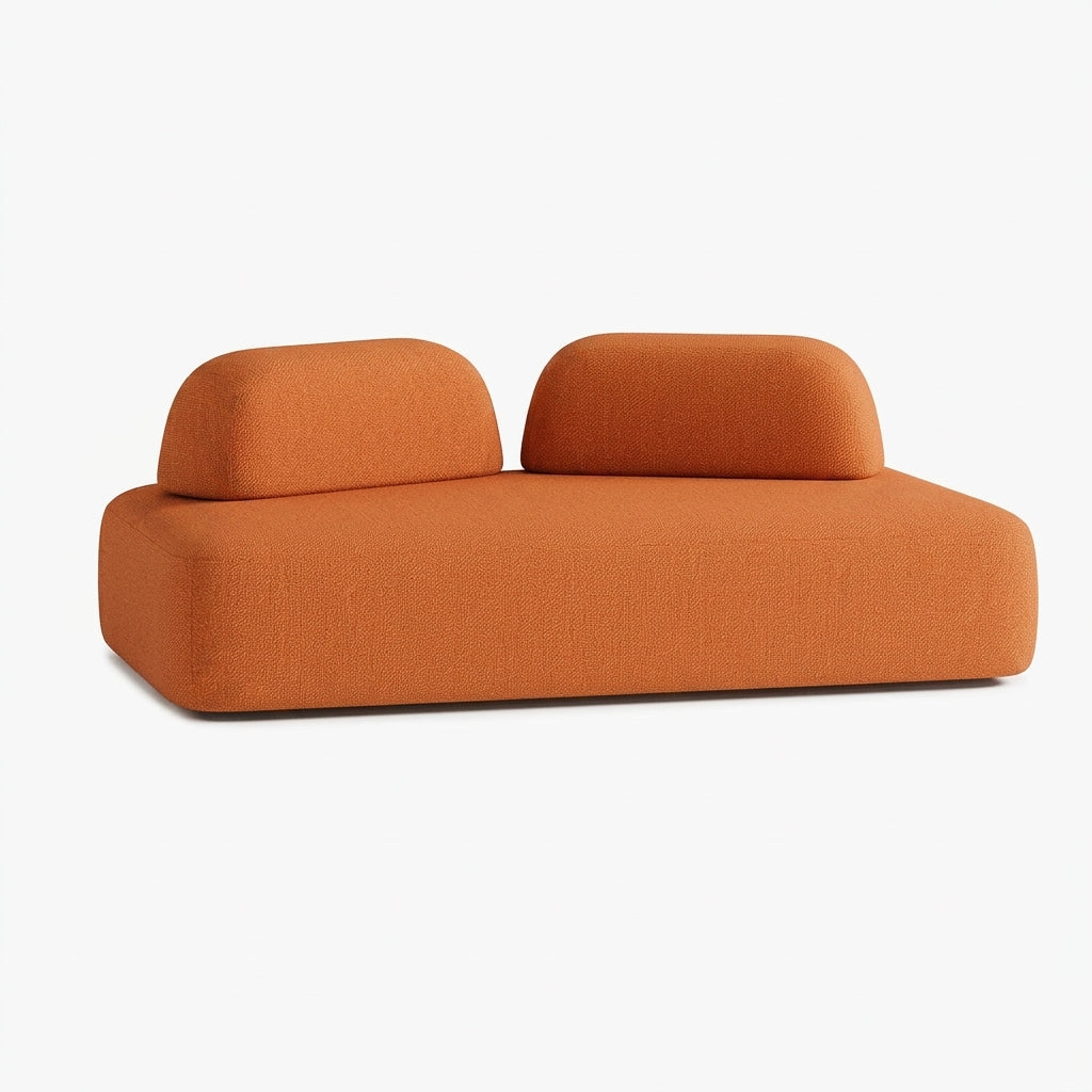 Divano Dan, Outdoor, Composizione D1, 4 Posti, Rivestimento BL308