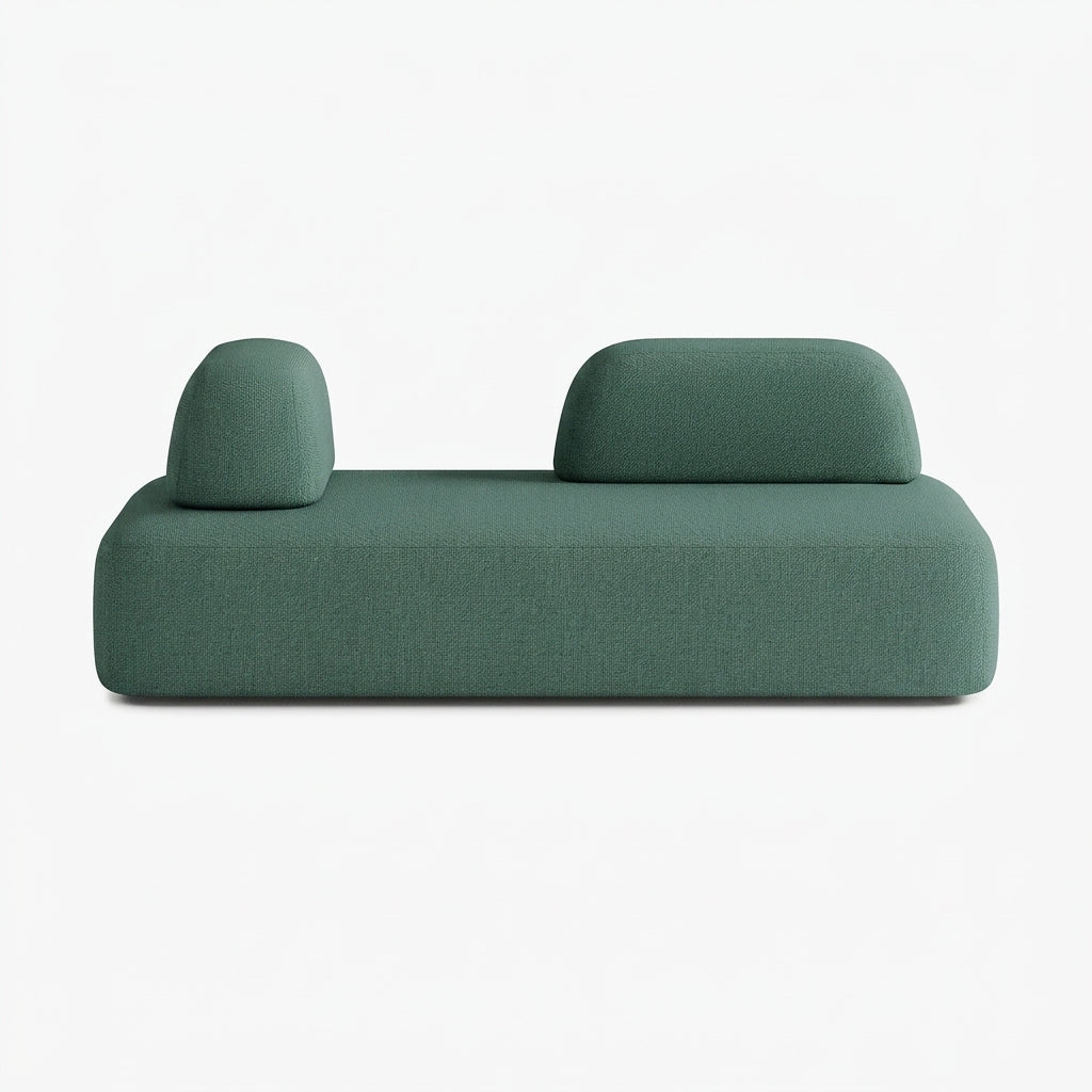 Divano Dan, Outdoor, Composizione D1, 4 Posti, Rivestimento BL556