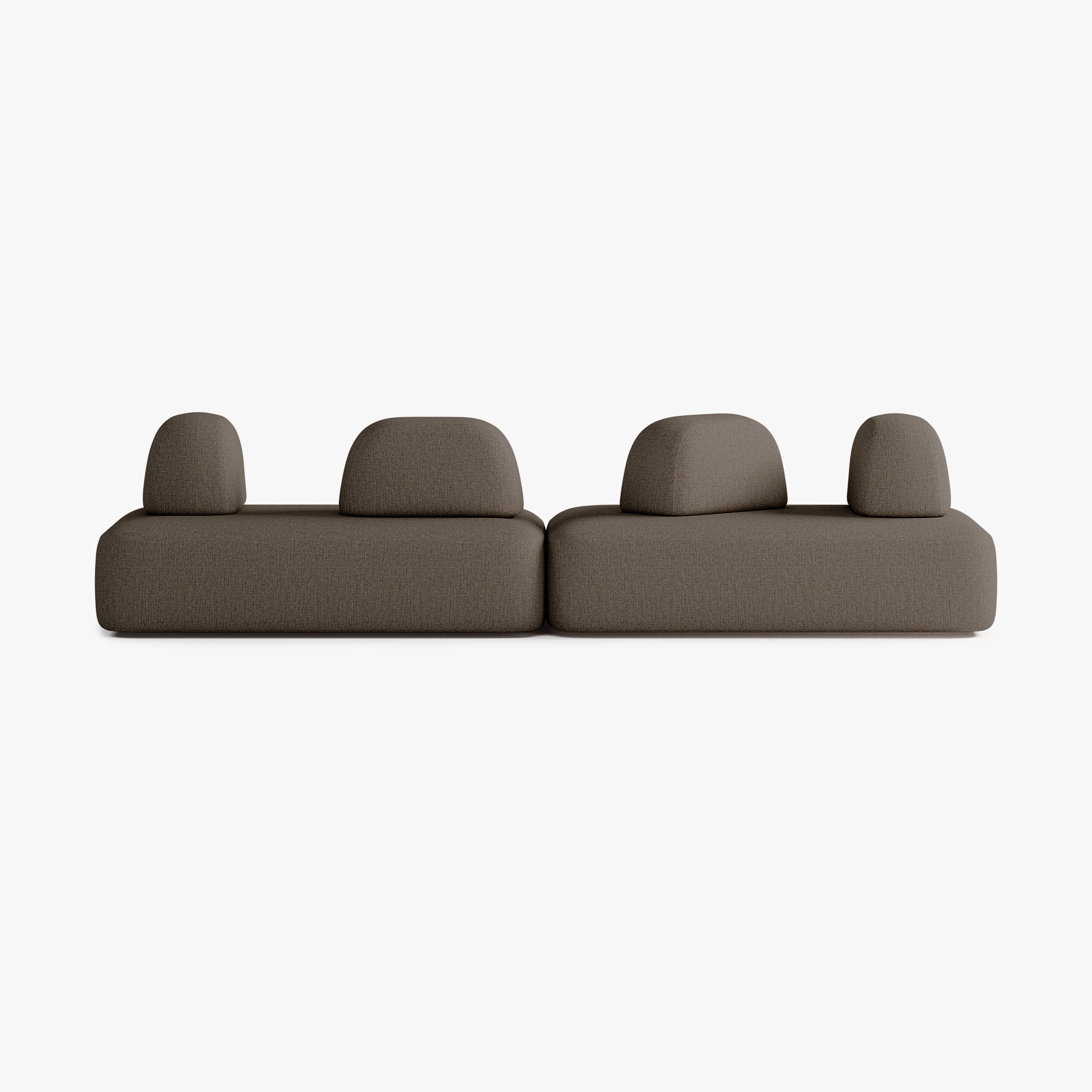 Divano Dan, Composizione D5, 6 Posti, Rivestimento S10