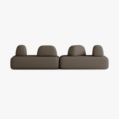 Dan Sofa, Composition D5, 6 Seats, Upholstery S10