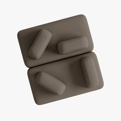 Sofa Dan, Zusammenstellung D5, 8 Plätze, Bezug S10