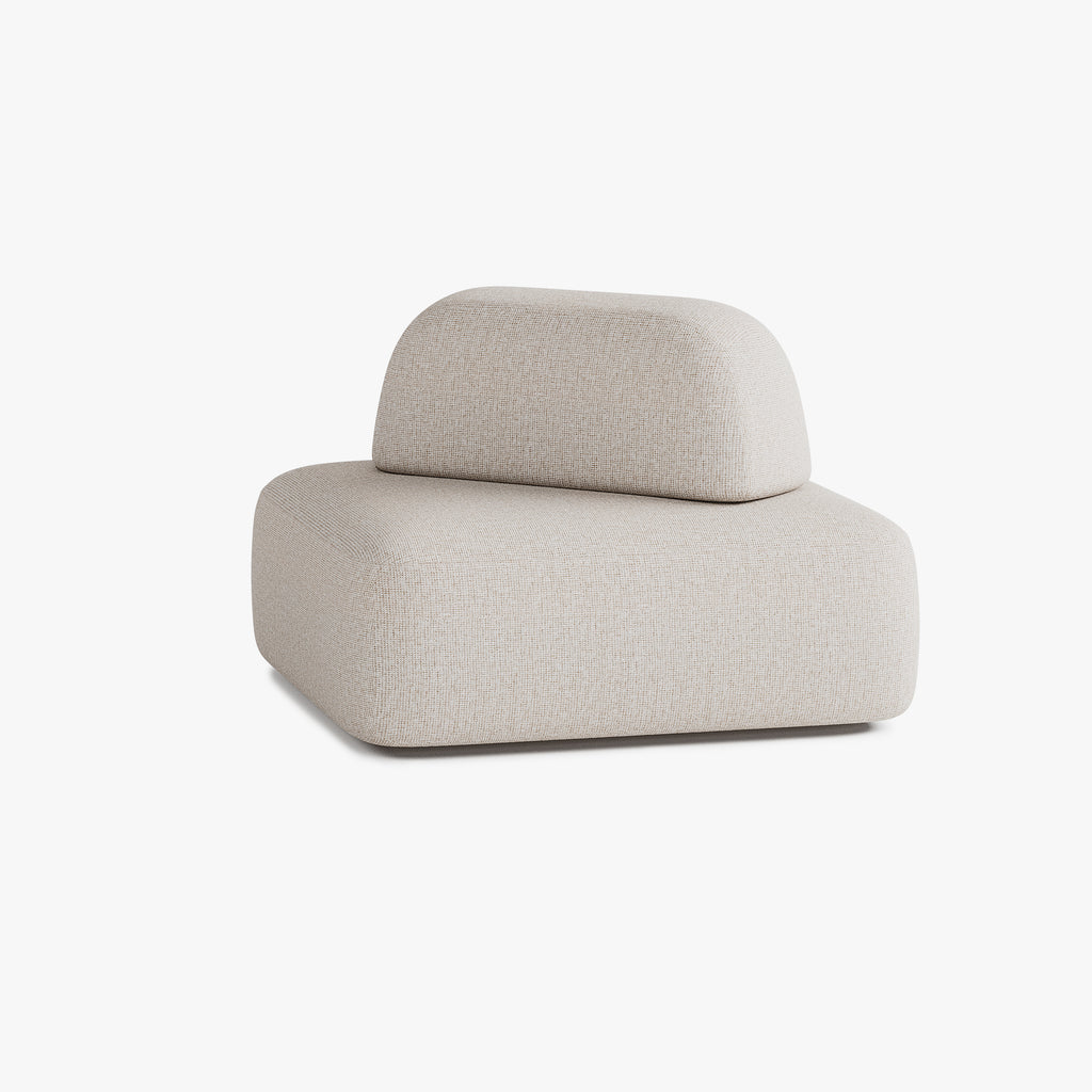 Divano Dan, Composizione D1, 1 Posto, Rivestimento S12