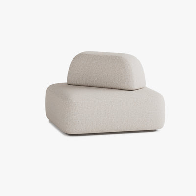 Sofa Dan, Zusammenstellung D1, 1 Platz, Bezug S12