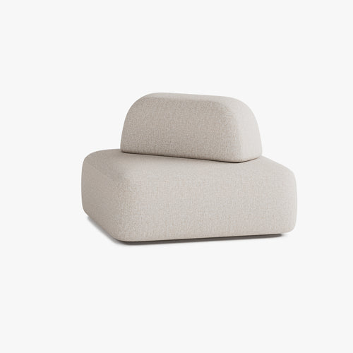 Sofa Dan, Zusammenstellung D1, 1 Platz, Bezug S12