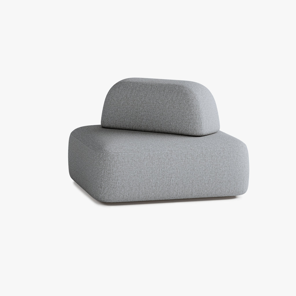 Divano Dan, Composizione D1, 1 Posto, Rivestimento S13