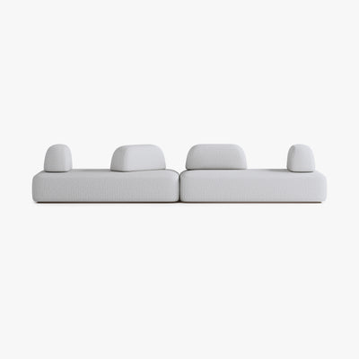 Sofa Dan, Zusammenstellung D5, 8 Plätze, Bezug S1