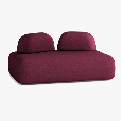 Dan Sofa, Composition D1, 3 Seats, Upholstery P10