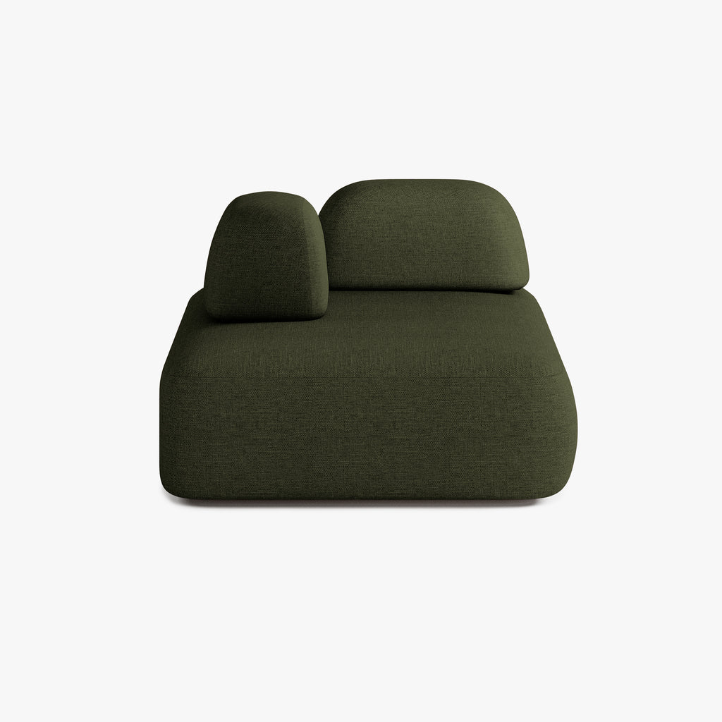 Divano Dan, Composizione D1, 3 Posti, Rivestimento P17