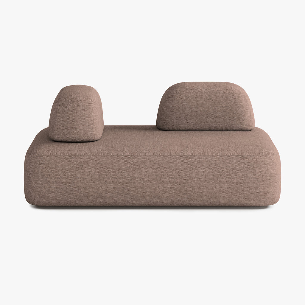 Divano Dan, Composizione D1, 3 Posti, Rivestimento P8