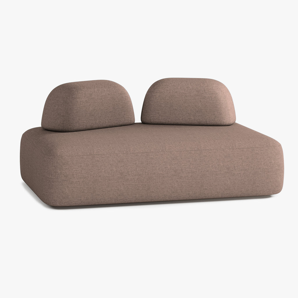 Divano Dan, Composizione D1, 3 Posti, Rivestimento P8