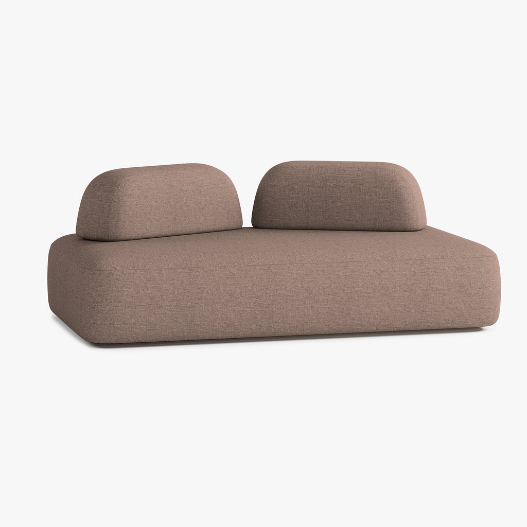 Divano Dan, Composizione D1, 4 Posti, Rivestimento P8