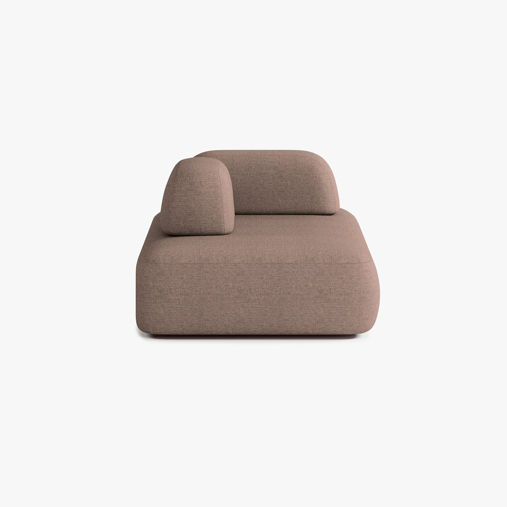 Divano Dan, Composizione D1, 4 Posti, Rivestimento P8