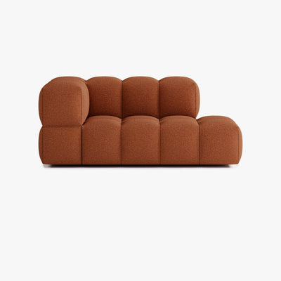 Sofa Leo, Zusammenstellung L4, 3 Sitzplätze, Armlehne links, Bezug E10