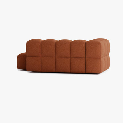 Sofa Leo, Zusammenstellung L4, 4 Plätze, Armlehne links, Bezug E10