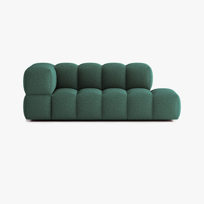 Sofa Leo, Zusammenstellung L4, 4 Plätze, Armlehne links, Bezug E12