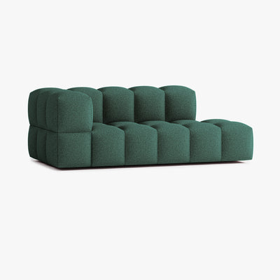 Sofa Leo, Zusammenstellung L4, 4 Plätze, Armlehne links, Bezug E12