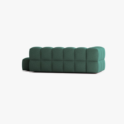 Sofa Leo, Komposition L4, 5 Plätze, Armlehne links, Bezug E12