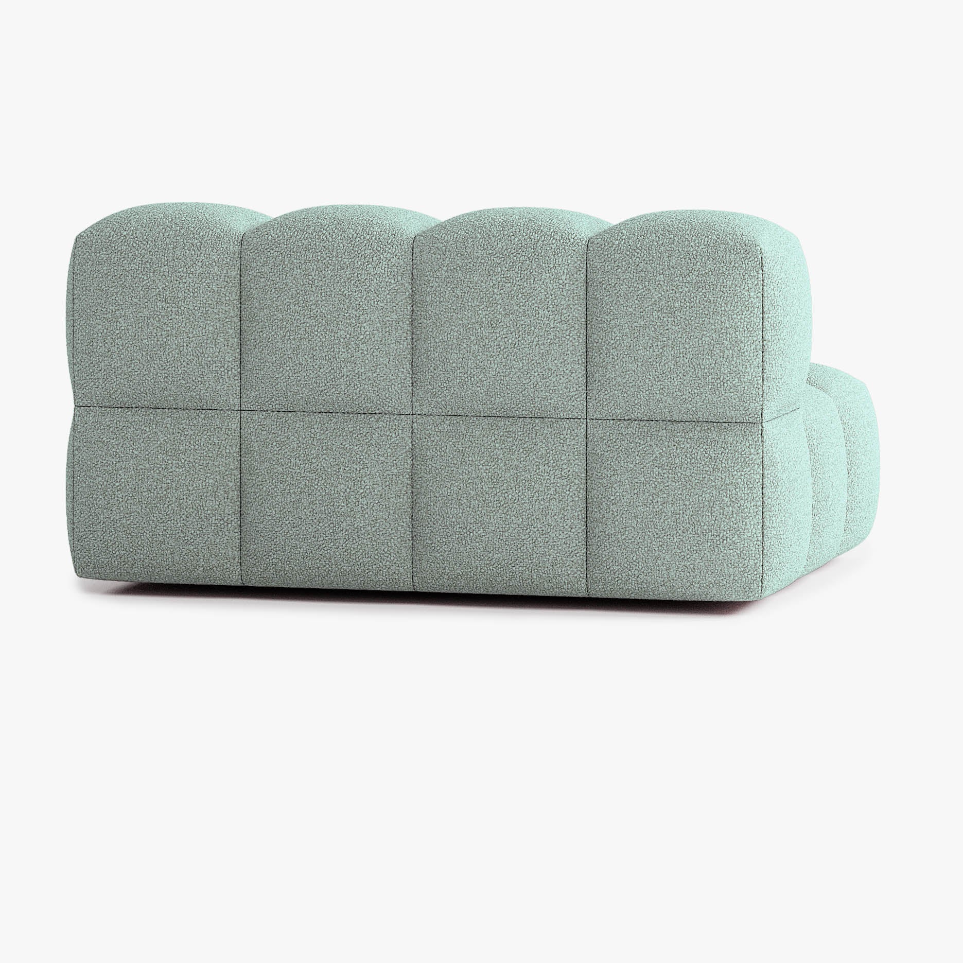 Sofa Leo, Komposition L2, 3-Sitzer, Bezug E13