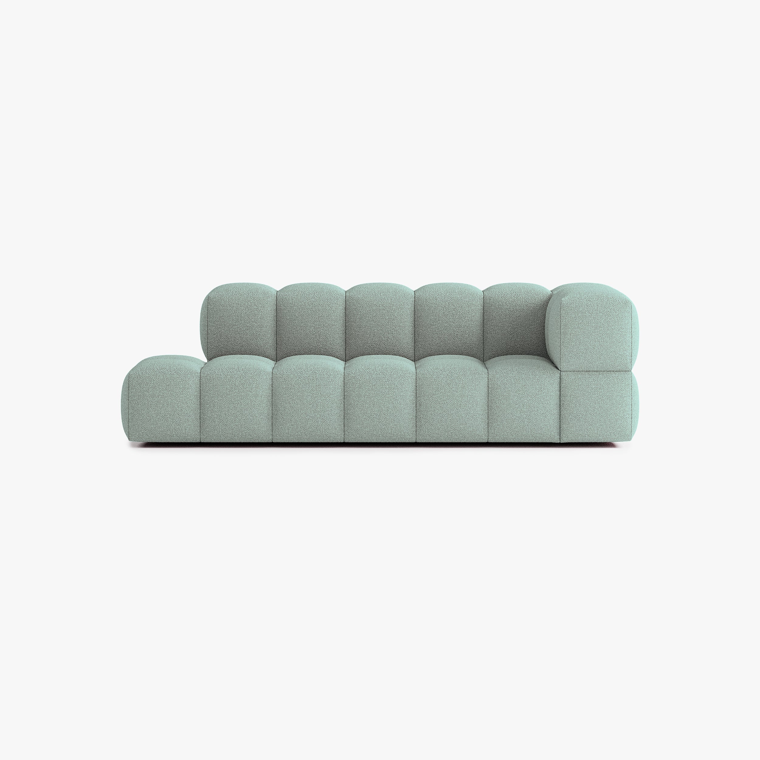 Leo Sofa, Composition L4, 5 Seats, Right Armrest, E13 Upholstery