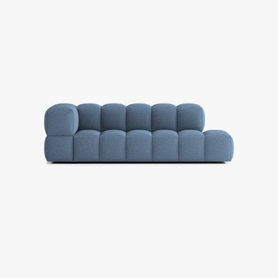 Leo Sofa, Composition L4, 5 Seats, Left Armrest, Upholstery E15