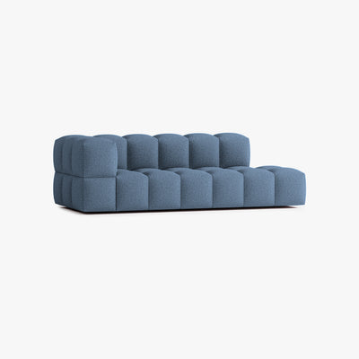 Leo Sofa, Composition L4, 5 Seats, Left Armrest, Upholstery E15