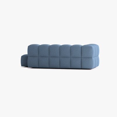 Leo Sofa, Composition L4, 5 Seats, Left Armrest, Upholstery E15