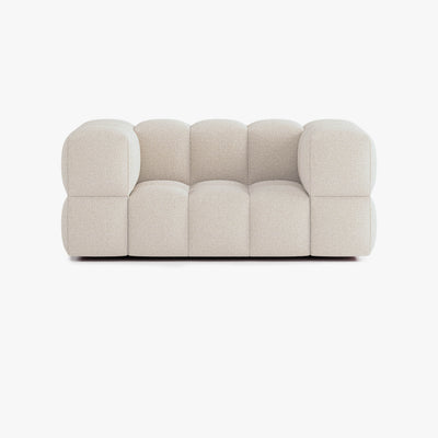 Leo Sofa, Composition L3, 2 Seats, Upholstery E2