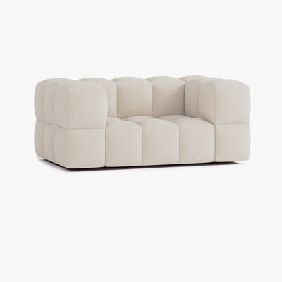 Leo Sofa, Composition L3, 2 Seats, Upholstery E2
