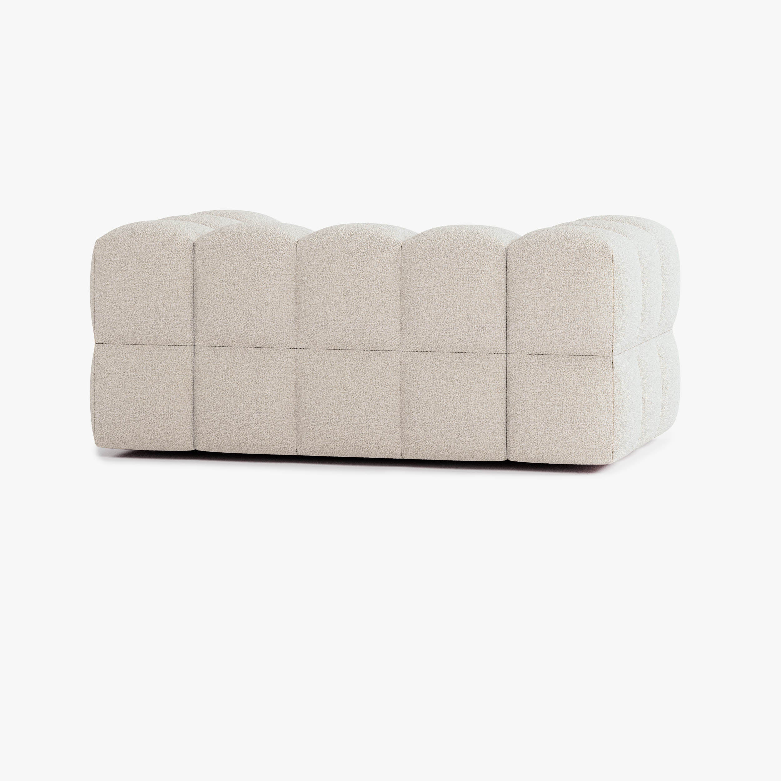 Leo Sofa, Composition L3, 2 Seats, Upholstery E2