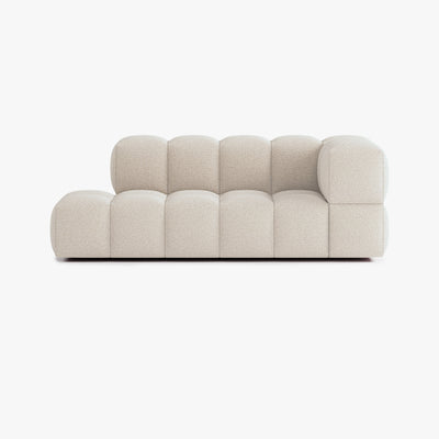 Sofa Leo, Zusammenstellung L4, 4 Plätze, Armlehne rechts, Bezug E2