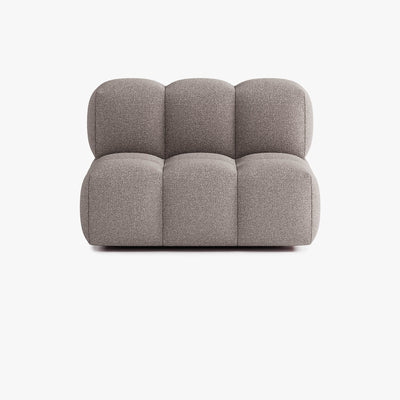 Sofa Leo, Zusammenstellung L2, 2 Plätze, Bezug E4