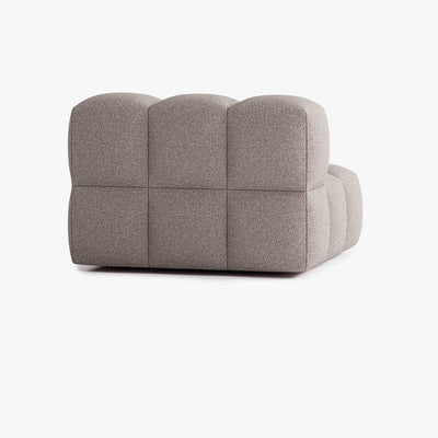 Sofa Leo, Zusammenstellung L2, 2 Plätze, Bezug E4