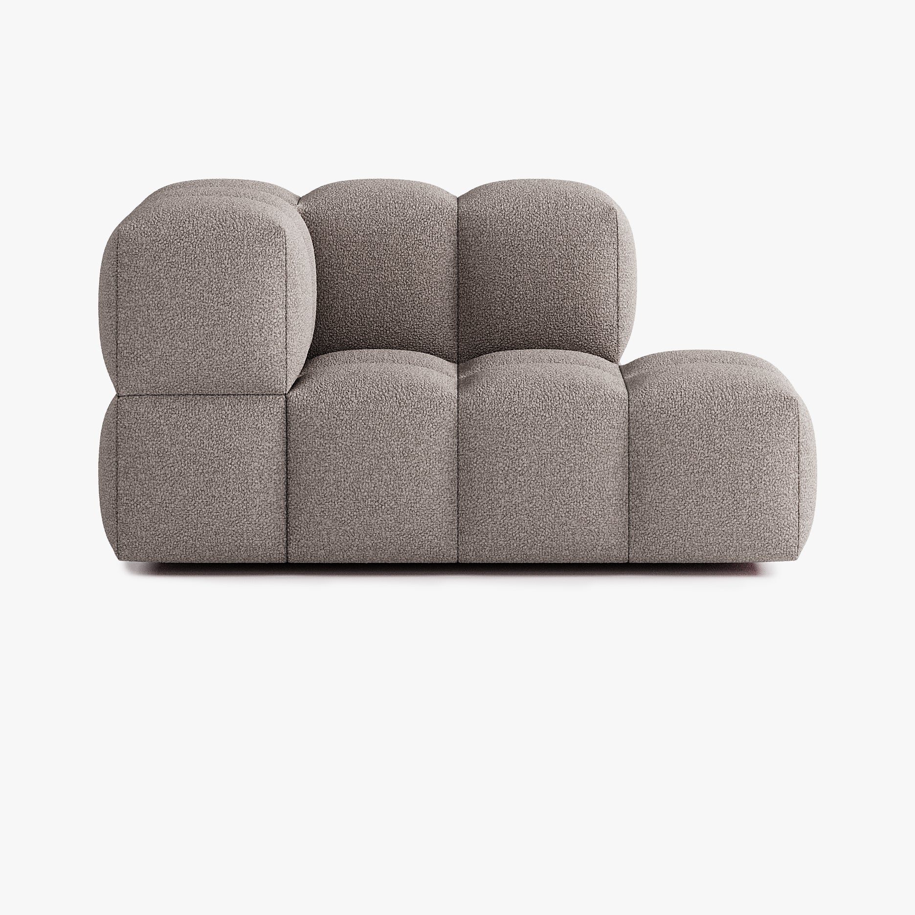 Leo Sofa, Composition L4, 2 Seater, Left Armrest, E4 Upholstery