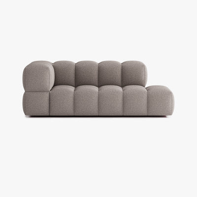 Sofa Leo, Zusammenstellung L4, 4 Plätze, Armlehne links, Bezug E4