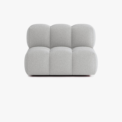 Sofa Leo, Zusammenstellung L2, 2 Plätze, Bezug E7