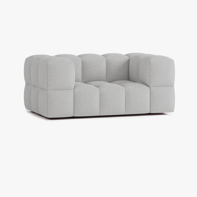 Leo Sofa, Composition L3, 2 Seats, Upholstery E7